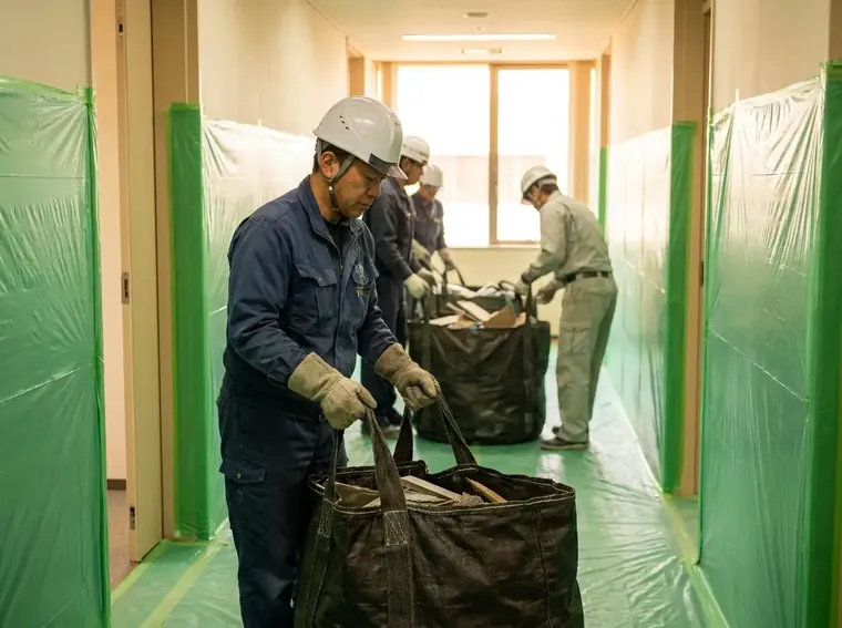 残置物の撤去・運搬対応
